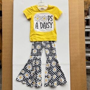 Ruffle Girl Daisy Outfit Girl's 3XL (8)